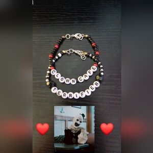 Terrifier Seed Bead Bracelet Set